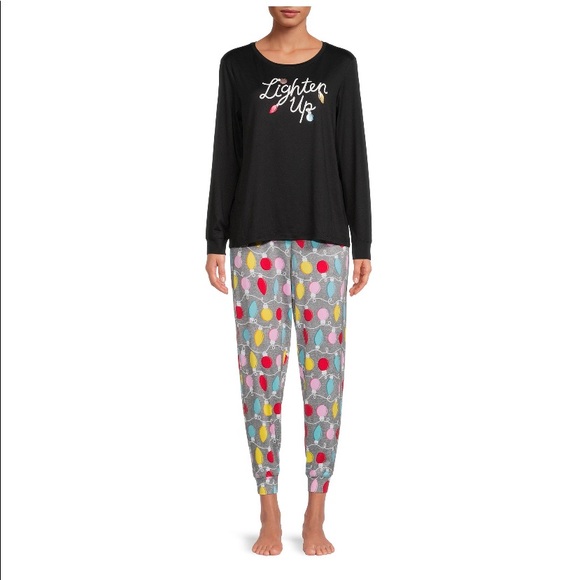 Secret Treasures Women’s Shirt Jogger Pajama Set szLarge - Picture 1 of 10